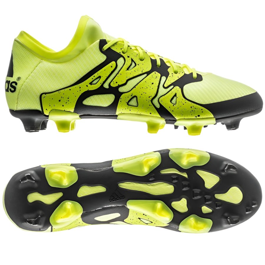 adidas X 15.1 FG/AG Multi - Ground Youth Soccer Cleats - Solar Yellow/Black - Best Buy Soccer